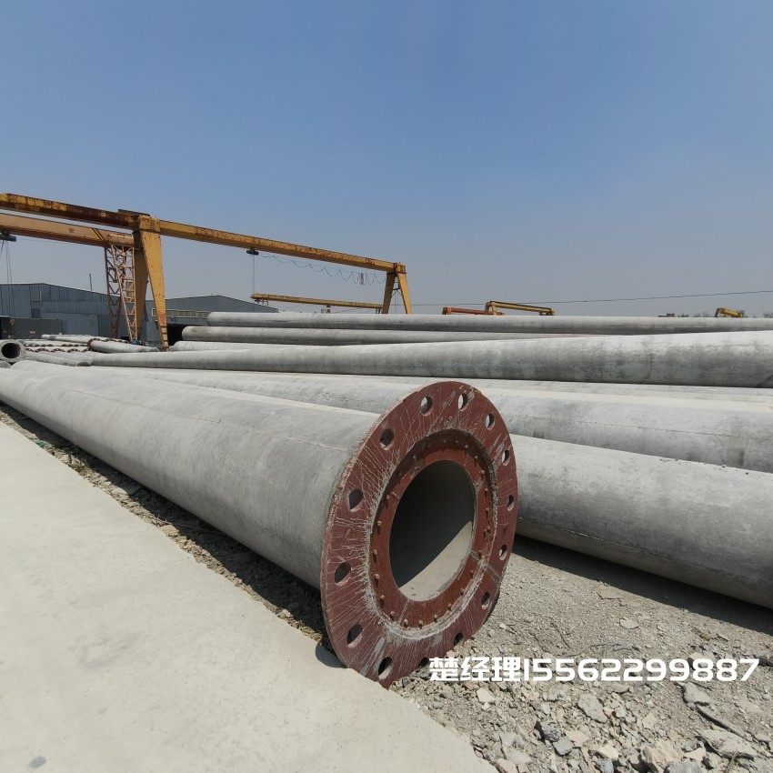 吉利12米无拉线电杆